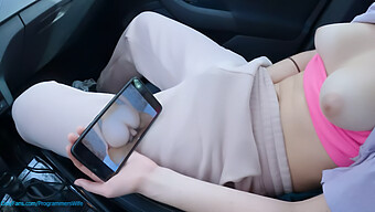 Young Wife Pleasures Herself In Public Car Park With Pornographic Content - Programmerswife